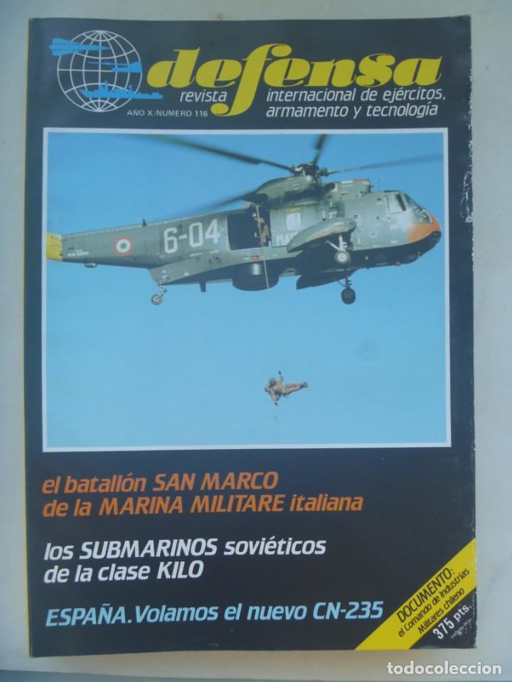Military Antiques: REVISTA DEFENSA , N&ordm; 116, 1987: SUBMARINOS SOVIETICOS, GUERRA ANGOLA, AVIACION CN-235, ETC