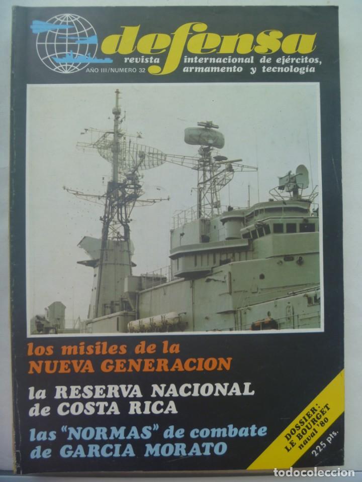 Militaria: REVISTA DEFENSA , N&ordm; 32, 1980: GARCIA MORATO, LEGION PATRULLAS DESIERTO, BLINDADO 6X6 SIBMAS-200, ET