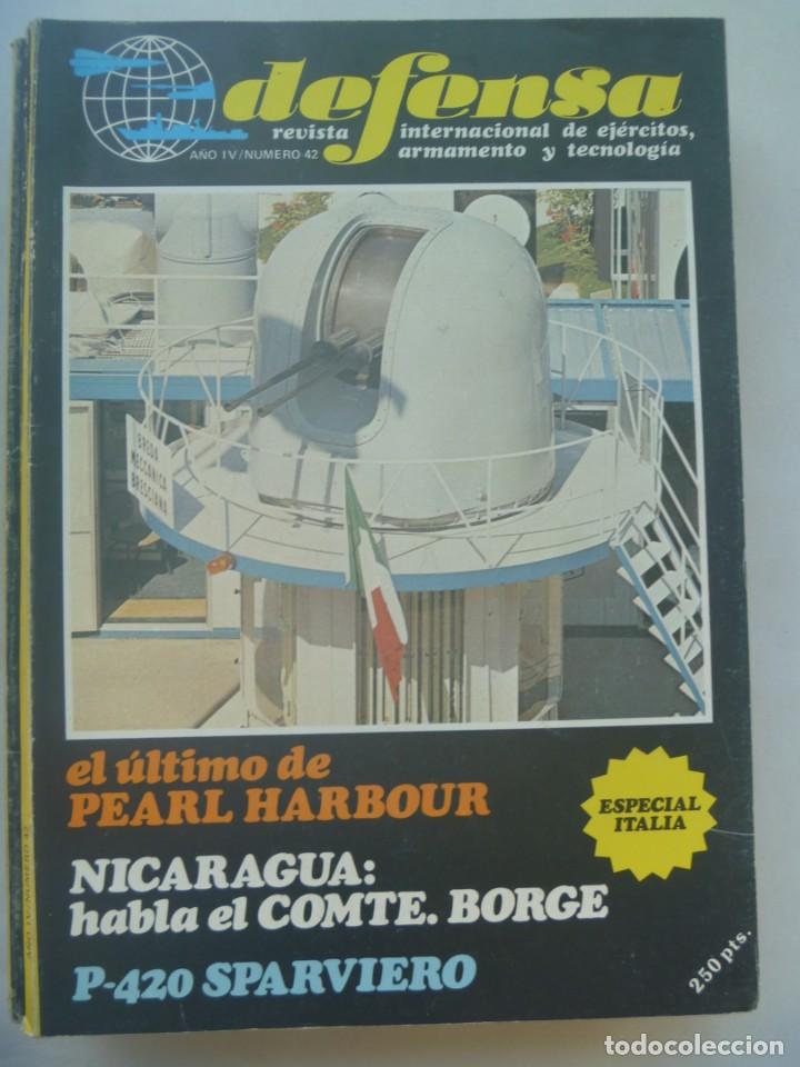 Militaria: REVISTA DEFENSA , N&ordm; 42, 1981: EJERCITO ITALIANO EN LA CAMPA&Ntilde;A DE RUSIA , ESPECIAL ITALIA , ETC