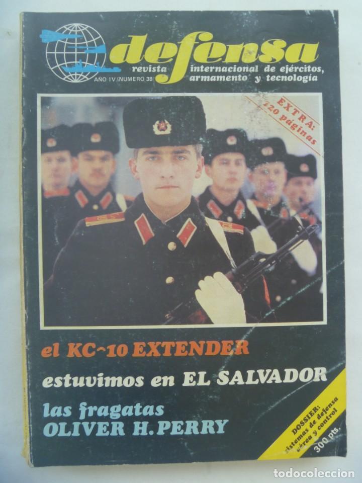 Militaria: REVISTA DEFENSA , N&ordm; 38, 1981: EXTRA 120 PAGINAS, SERVICIO GEOGRAFICO AFRICA, ARTILLERIA, ETC