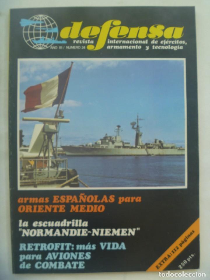 Military Antiques: REVISTA DEFENSA , N&ordm; 24, 1980: VEHICULOS COMBATE, AVIACION - CAZA, ARMAS ESPA&Ntilde;OLAS A ORIENTE, ETC