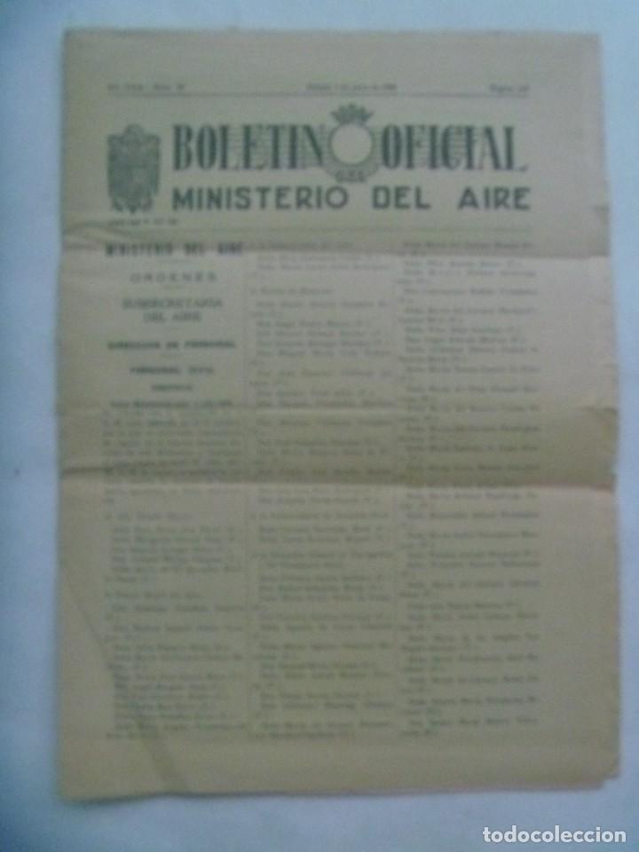 Militaria: AVIACION : BOLETIN OFICIAL DEL MINISTERIO DEL AIRE . SABADO 7 DE JUNIO DE 1969