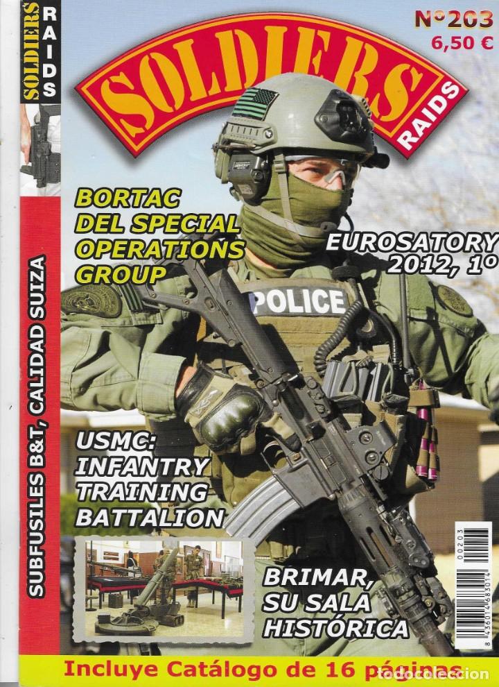Military Antiques: Revista Soldier Raids n&ordm; 203. rsr-203