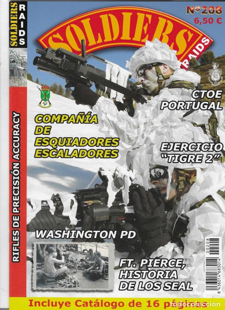 Military Antiques: Revista Soldier Raids n&ordm; 208. rsr-208