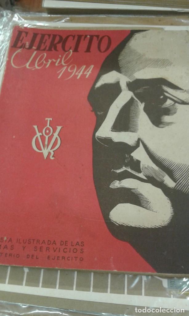 Military Antiques: EJERCITO Abril 1944 revista ilustrada de las armas