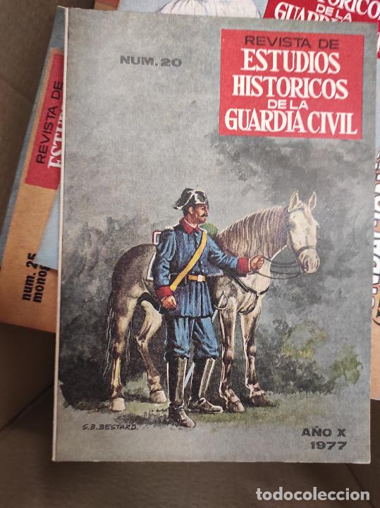 Militaria: REVISTA DE ESTUDIOS HISTORICOS DE LA GUARDIA CIVIL NUM 20 A&Ntilde;O X 1977