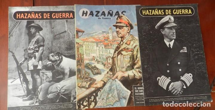 Militaria: 3 REVISTAS HAZA&Ntilde;AS DE GUERRA, SEGUNDA GUERRA MUNDIAL, A&Ntilde;OS 40