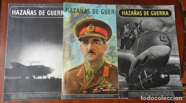 Militaria: 3 REVISTAS HAZA&Ntilde;AS DE GUERRA, SEGUNDA GUERRA MUNDIAL, A&Ntilde;OS 40