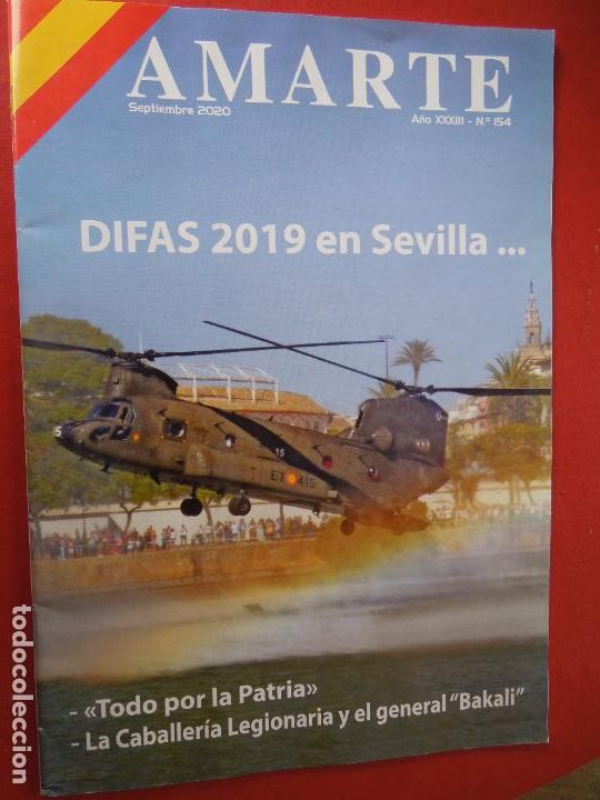 Militaria: AMARTE , REVISTA N&ordm; 154 SEPTIEMBRE 2020 - DIFAS 2019 EN SEVILLA ..