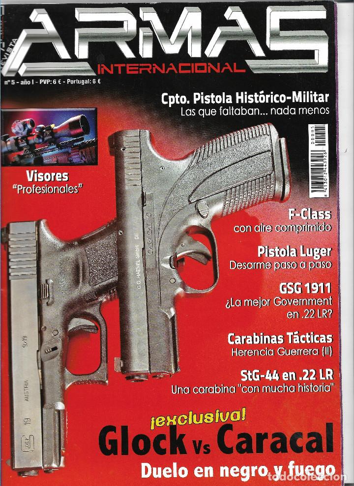Militaria: REVISTA ARMAS INTERNACIONAL N&Uacute;M. 5. VER SUMARIO.