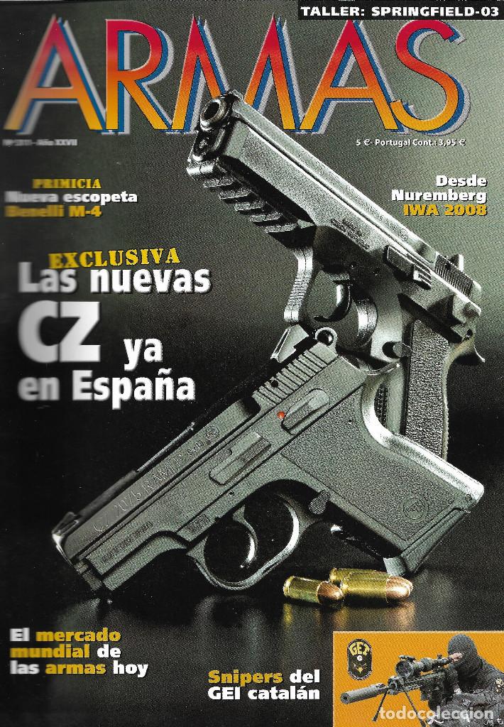 Militaria: REVISTA ARMAS N&Uacute;M. 311 DE MC EDICIONES. MAYO 2008. VER SUMARIO.