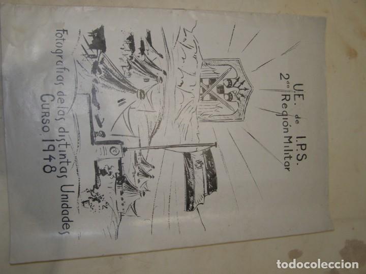 Militaria: Revista militar espa&ntilde;ola, Campamento de Ronda, a&ntilde;o 1948, Unidad especial de I.P.S. Fotos.