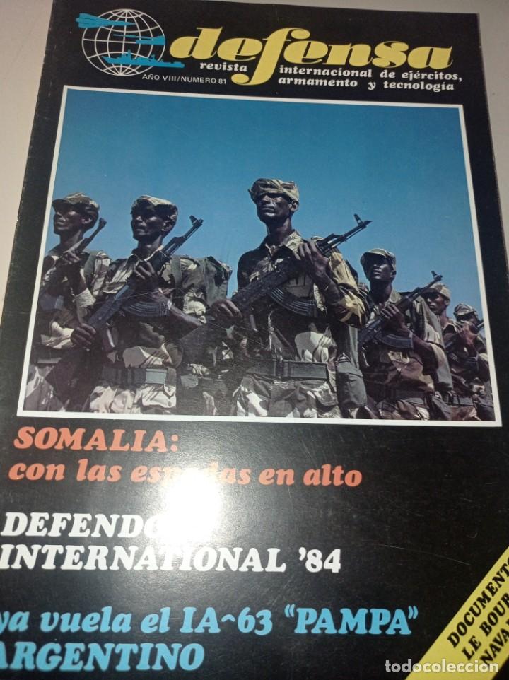 Militaria: REVISTA DEFENSA N&ordm; 81. ENERO DE 1985 REF. UR MES 7