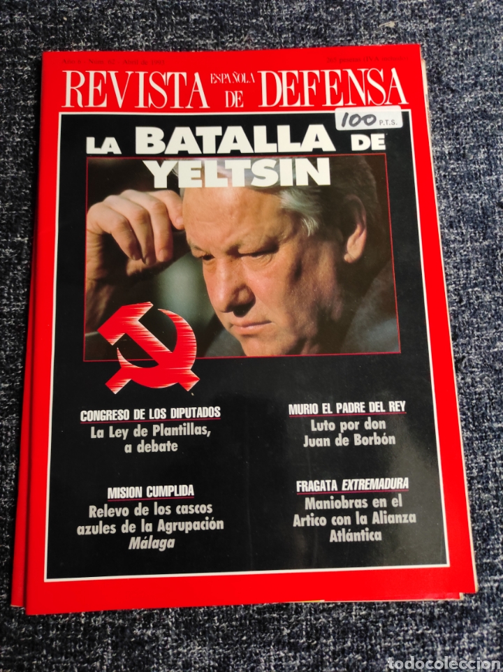 Military Antiques: REVISTA ESPA&Ntilde;OLA DE DEFENSA N&ordm; 62 - LA BATALLA DE YELTSIN