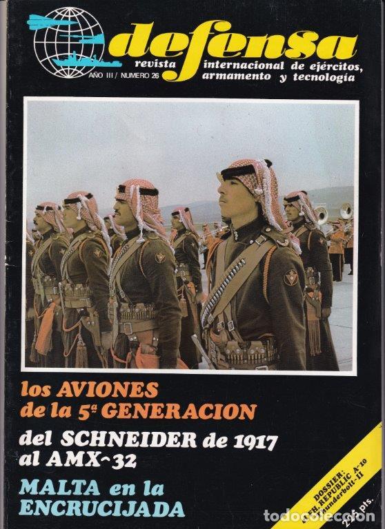 Militaria: REVISTA DEFENSA N&ordm; 26 A&Ntilde;O 1980.DOSSIER: EL FH. REPUBLIC A-10 THUNDERBOLT-II.5&ordf; GENERACION DE AVIONES