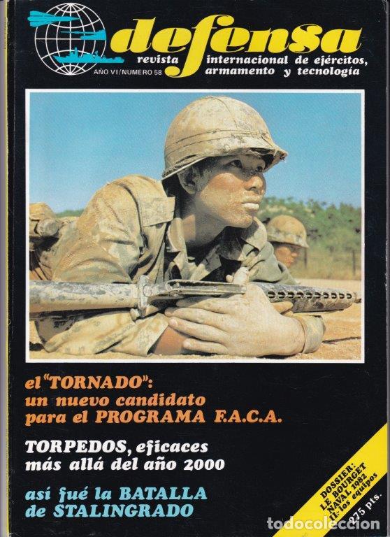 Militaria: REVISTA DEFENSA N&ordm; 58 A&Ntilde;O 1983. DOSSIER: LE BOURGET NAVAL 82 II- LOS EQUIPOS. BATALLA DE STALINGRADO