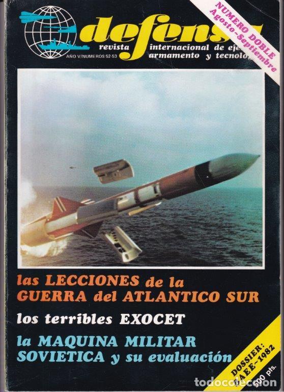 Militaria: REVISTA DEFENSA N&ordm; 52-53 A&Ntilde;O 1982. DOSSIER: BAEE-1982. LA MAQUINA MILITAR SOVIETICA Y SU EVALUACION.