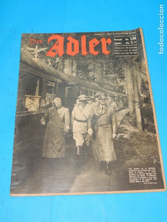 Military Antiques: DER ADLER .N&Uacute;MERO 19 - BERLIN 23 SEPTIEMBRE 1941