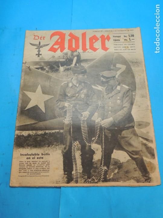 Military Antiques: DER ADLER .N&Uacute;MERO 22 - BERLIN 4 DE NOVIEMBRE DE 1941