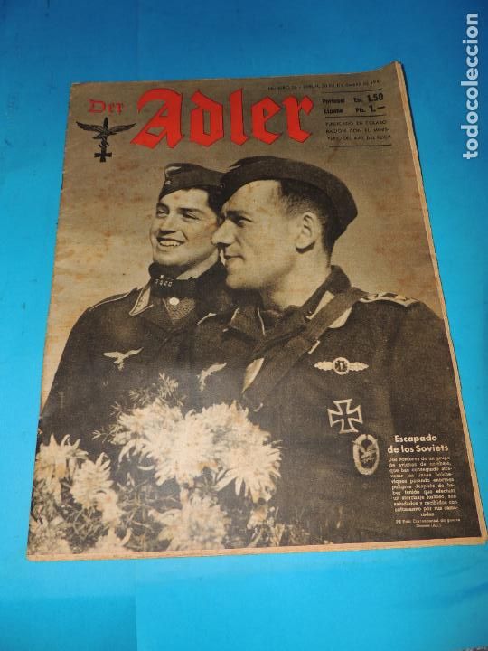 Military Antiques: DER ADLER .N&Uacute;MERO 26 - BERLIN 30 DE DICIEMBRE DE 1941