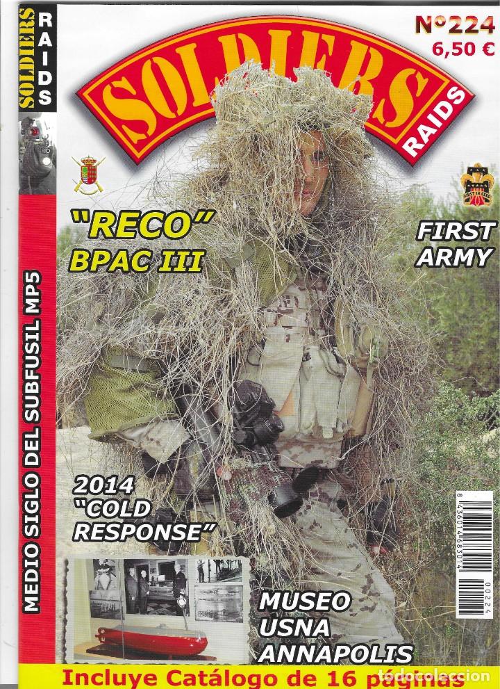 Military Antiques: Revista Soldier Raids n&ordm; 224. rsr-224