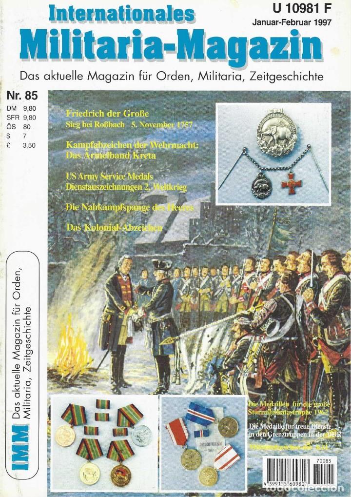 Military Antiques: INTERNATIONALES MILITARIA &ndash; MAGAZIN n&ordm; 85. Enero-Febrero 1997.