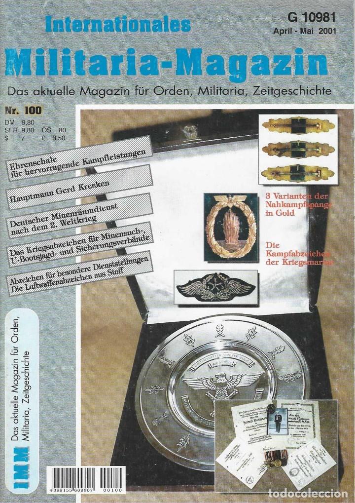Military Antiques: INTERNATIONALES MILITARIA &ndash; MAGAZIN n&ordm; 100. Abril-Mayo 2001.