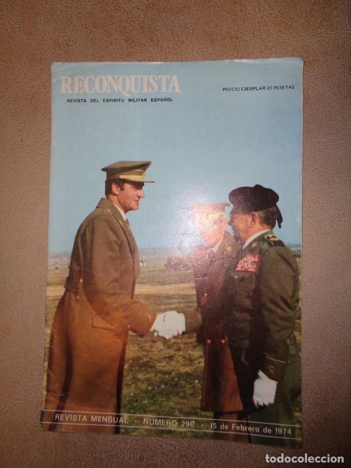 Military Antiques: Revista Reconquista N&ordm; 290 (Febrero de 1974)