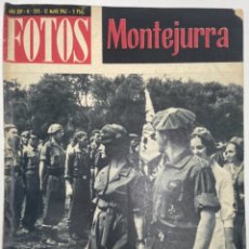 Militaria: SEMANARIO GRÁFICO. FOTOS Nº 1315. (12 MAYO 1962). MONTEJURRA.. Lote 357246930
