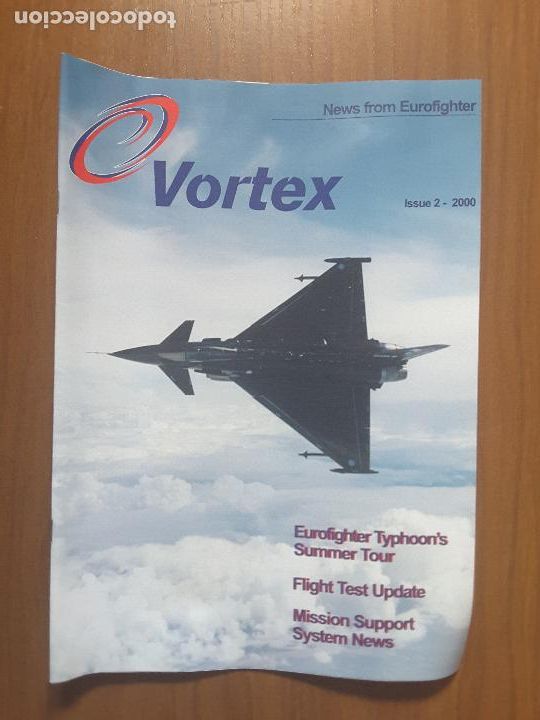 Militaria: Vortex 2-2000. Revista de Eurofighter. En ingl&eacute;s.