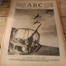 Militaria: ABC SEVILLA, 15 MARZO 1940, LA GUERRA EN EL AIRE, WWII, FALANGE, ETC,,15 PAGINAS. Lote 365946511