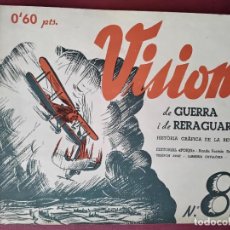 Militaria: 1937 VISIONS DE GUERRA I DE RERAGUARDA 20 PAGS FOTOS COMPANYS NUMERO 8 SERIE B. Lote 366570601