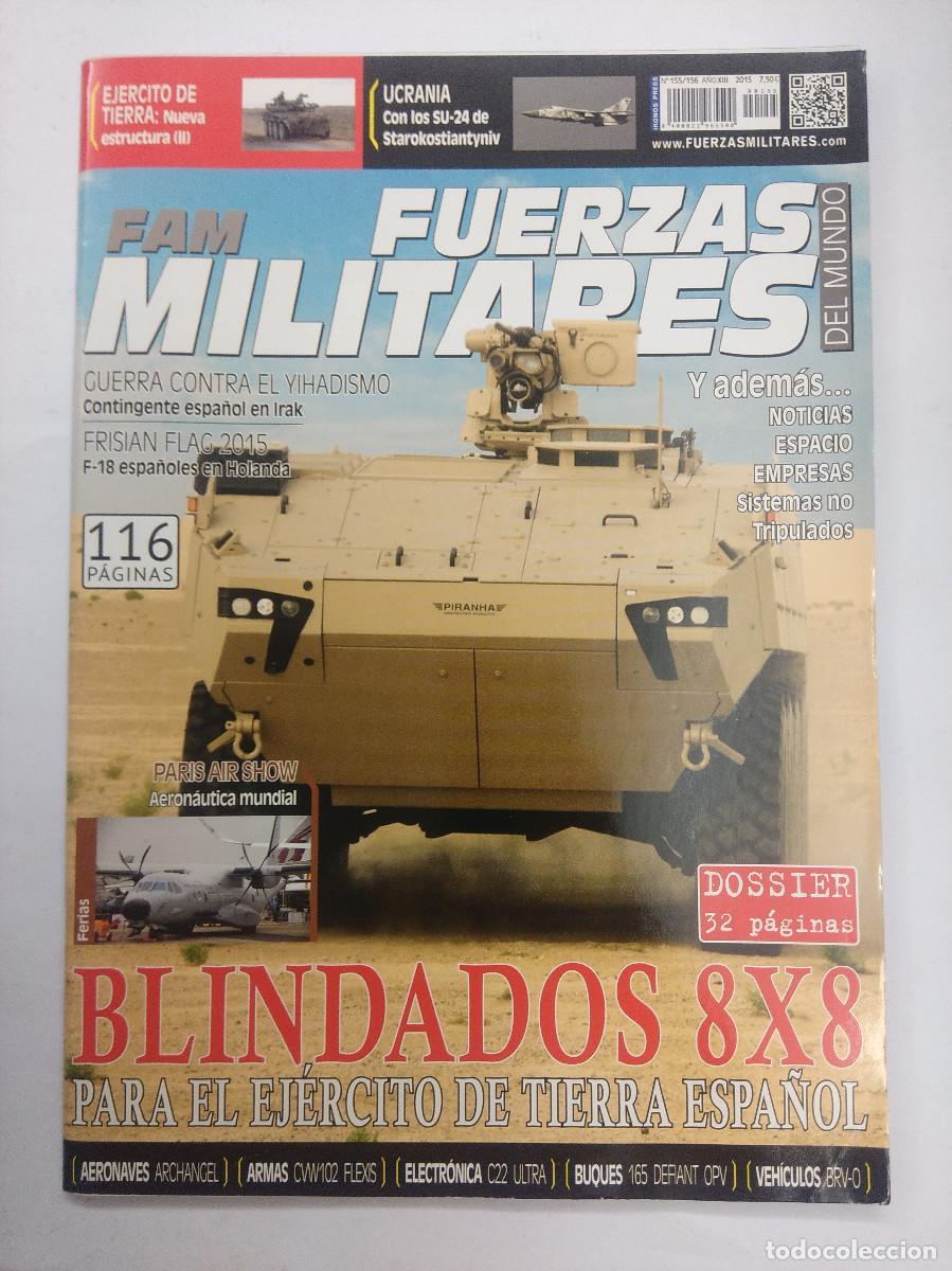 Military Antiques: REVISTA MILITAR FAM/FUERZAS MILITARES DEL MUNDO N&ordm;155/6.