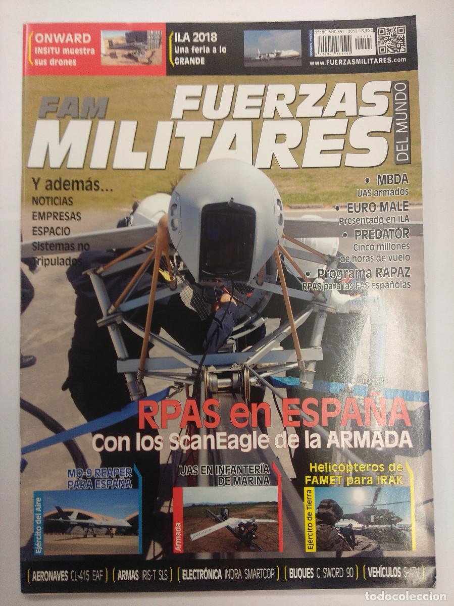 Military Antiques: REVISTA MILITAR FAM/FUERZAS MILITARES DEL MUNDO N&ordm;190.