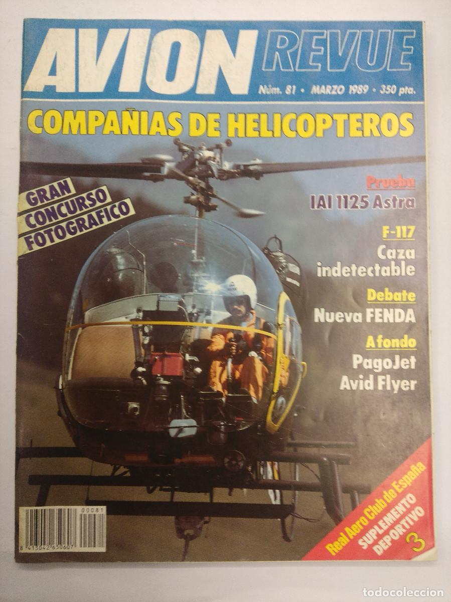 Militaria: REVISTA AVION REVUE N&ordm;81.
