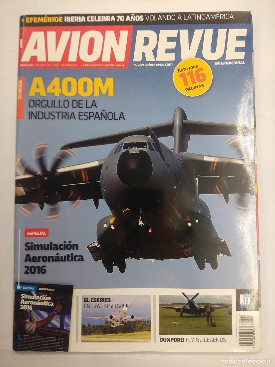 Militaria: REVISTA AVION REVUE INTERNACIONAL N&ordm;411.