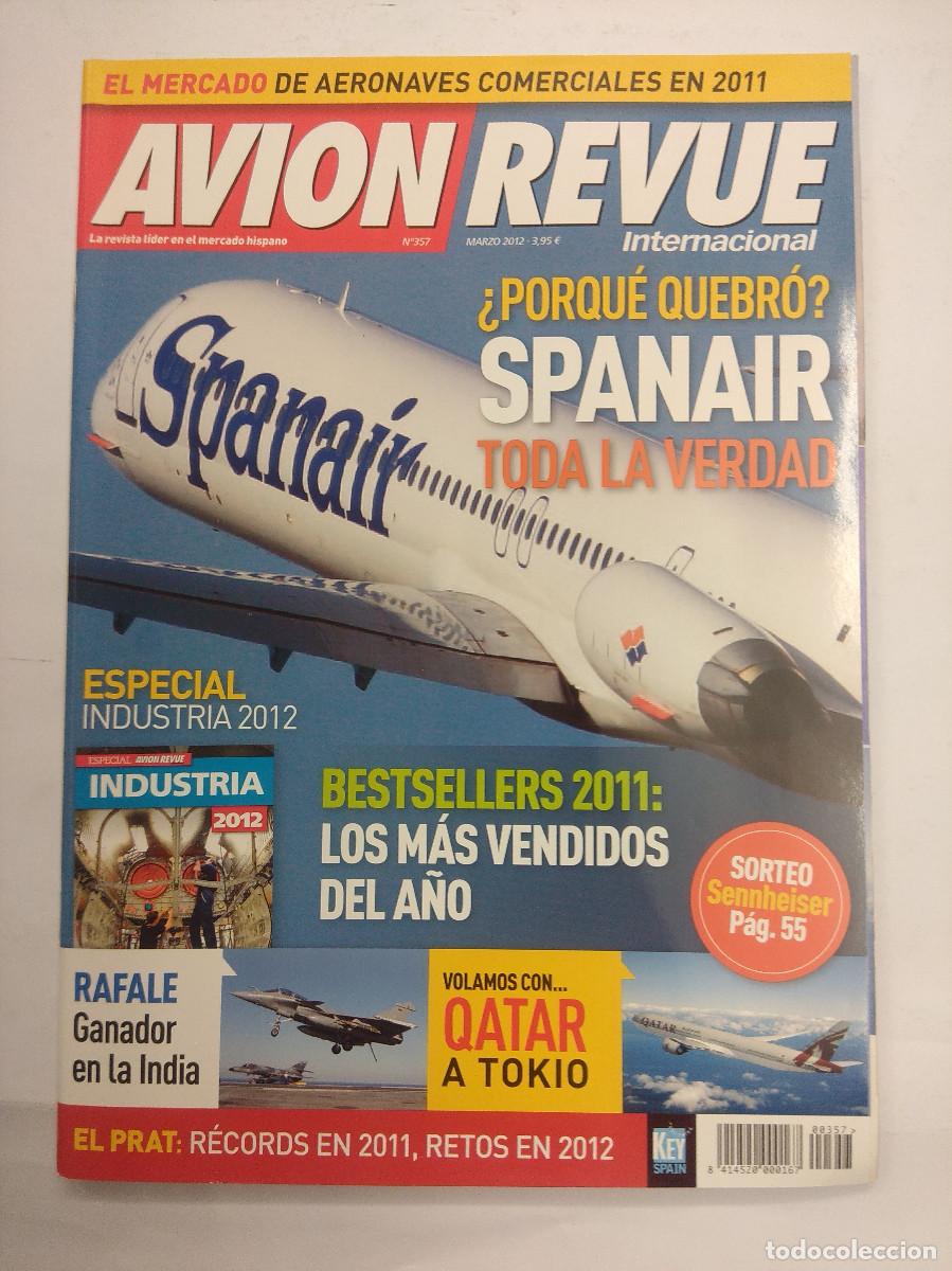 Militaria: REVISTA AVION REVUE INTERNACIONAL N&ordm;357.