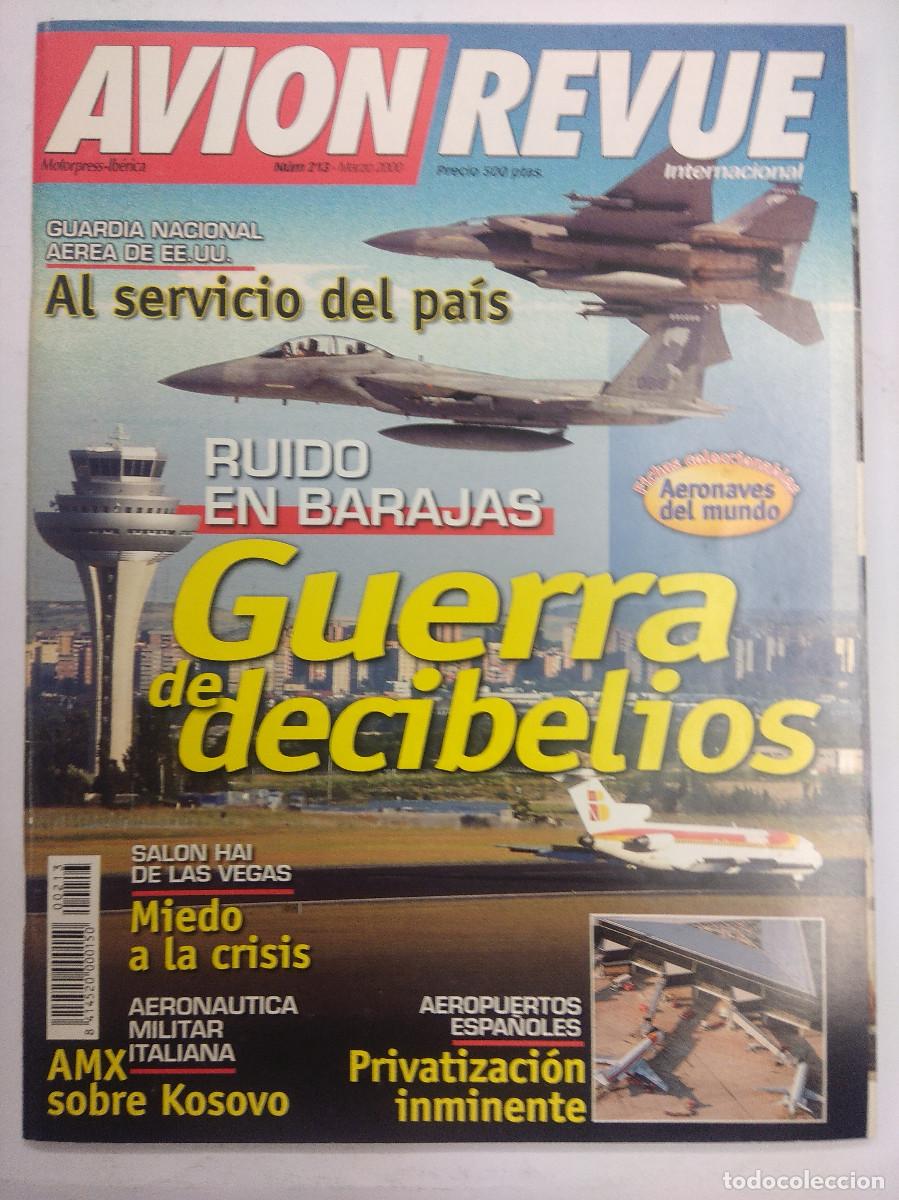 Militaria: REVISTA AVION REVUE INTERNACIONAL N&ordm;213.