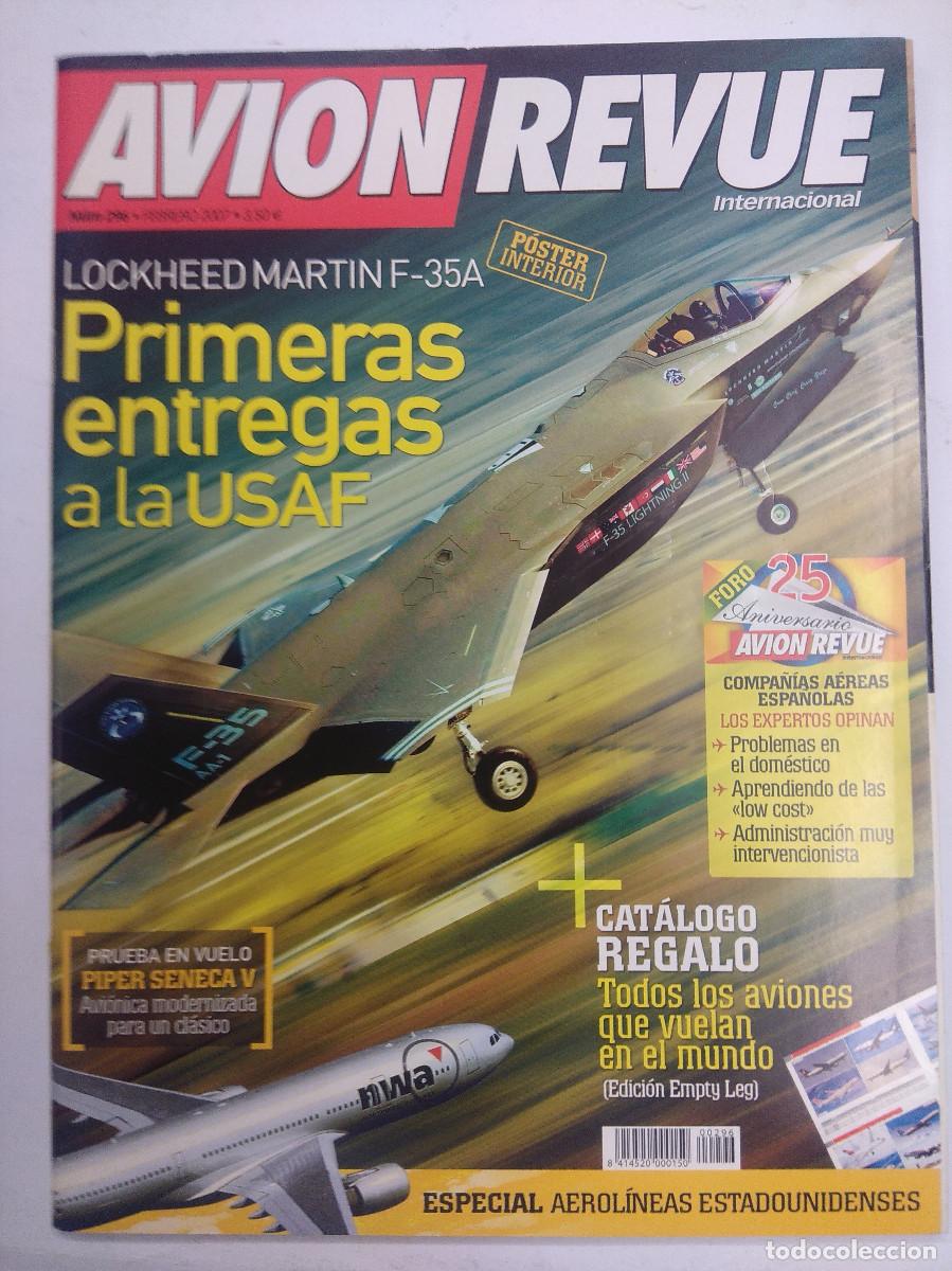 Militaria: REVISTA AVION REVUE INTERNACIONAL N&ordm;296 CON POSTER.
