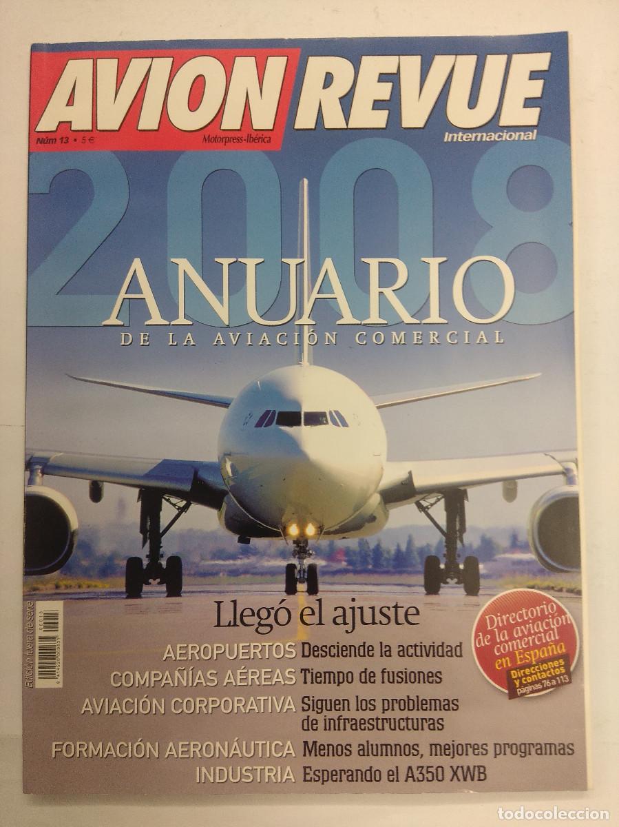 Militaria: REVISTA AVION REVUE INTERNACIONAL N&ordm;13 ANUARIO DE LA AVIACION COMERCIAL.