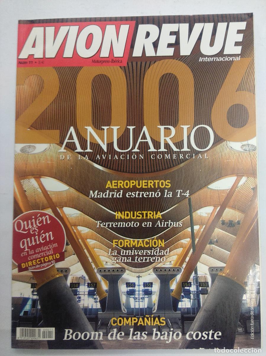 Militaria: REVISTA AVION REVUE INTERNACIONAL N&ordm;11 ANUARIO DE LA AVIACION COMERCIAL.
