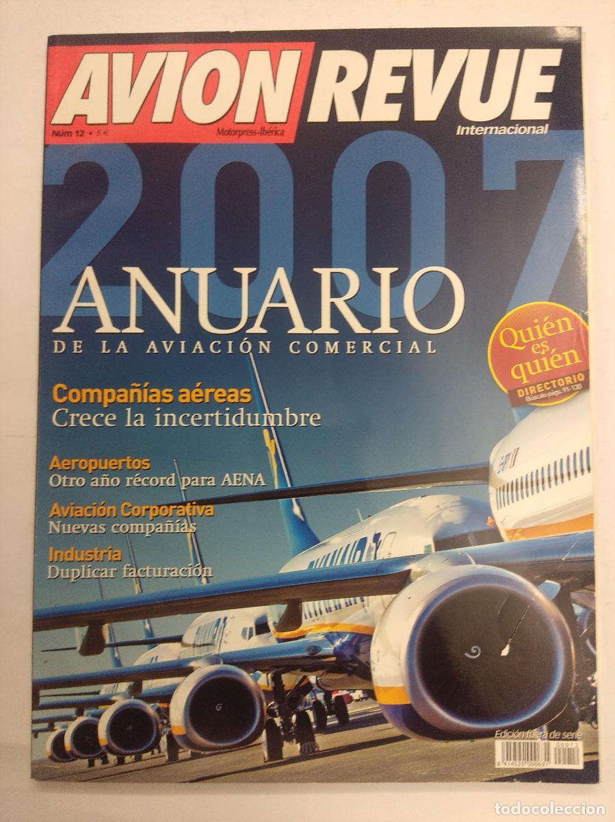 Militaria: REVISTA AVION REVUE INTERNACIONAL N&ordm;12 ANUARIO DE LA AVIACION COMERCIAL.