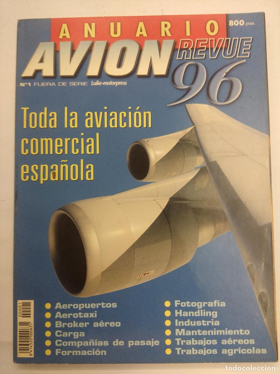 Militaria: REVISTA AVION REVUE INTERNACIONAL N&ordm;1 TODA LA AVIACION COMERCIAL.