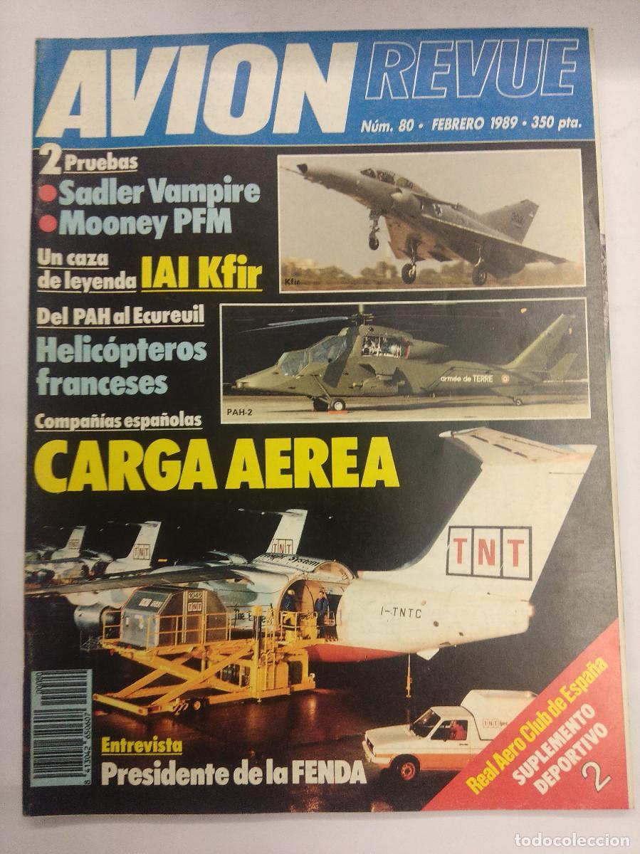 Militaria: REVISTA AVION REVUE N&ordm;80.