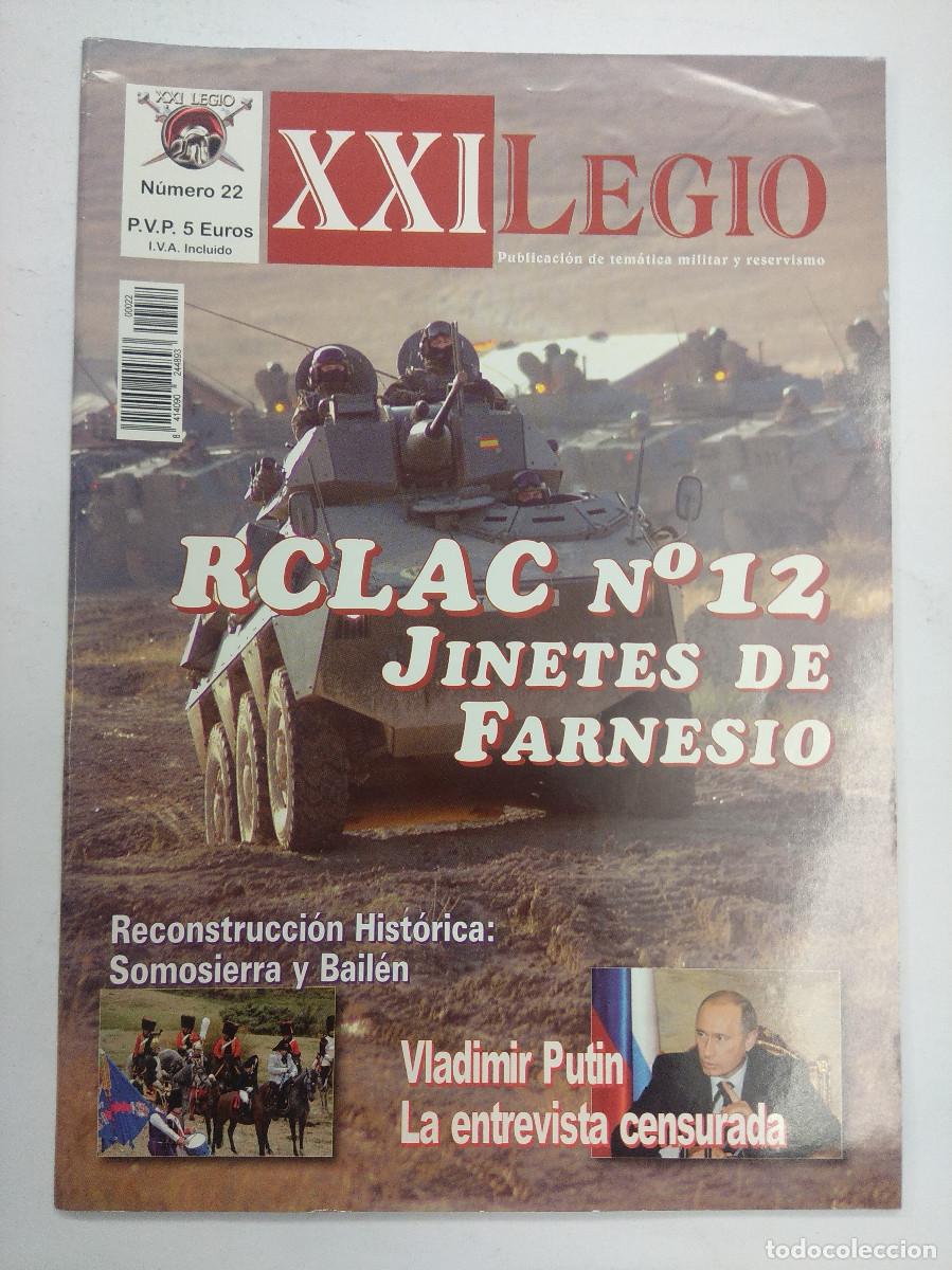 Militaria: REVISTA MILITAR/XXI LEGIO/RCLAC N&ordm;12 JINETES DE FARNESIO N&ordm;22.