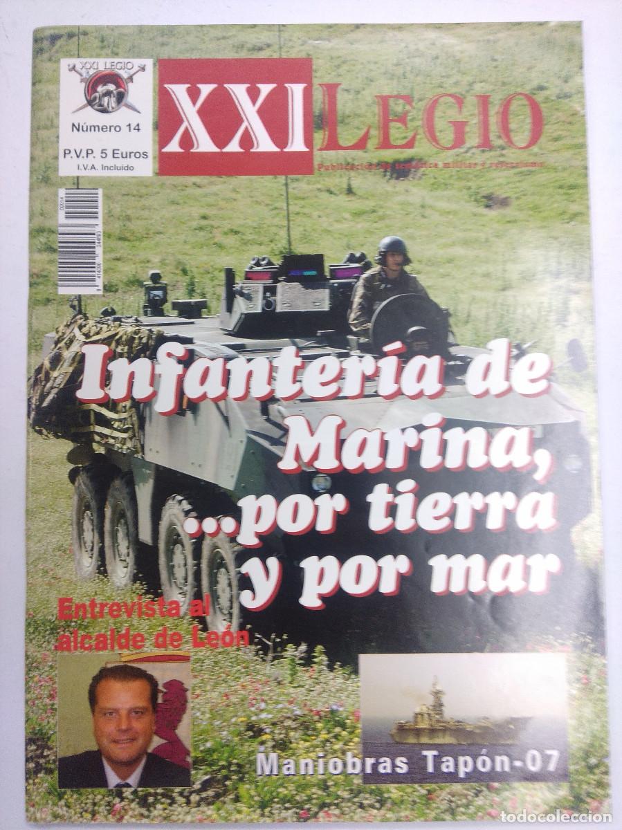 Militaria: REVISTA MILITAR/XXI LEGIO/INFANTERIA DE MARINA,POR TIERRA Y AIRE N&ordm;14.