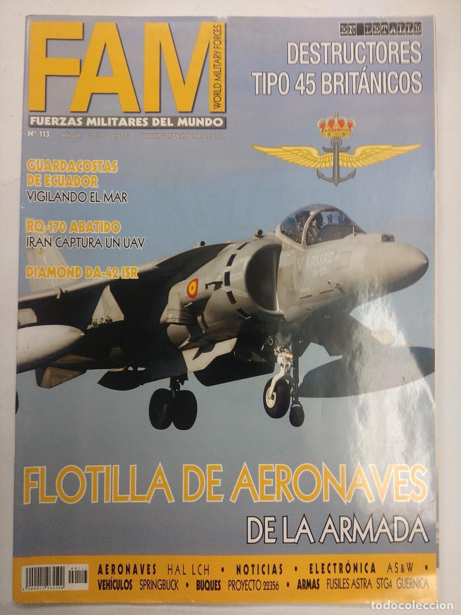 Militaria: REVISTA MILITAR FAM/FUERZAS MILITARES DEL MUNDO N&ordm;113.