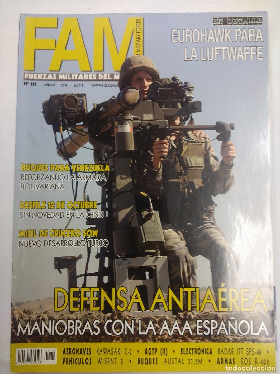 Militaria: REVISTA MILITAR FAM/FUERZAS MILITARES DEL MUNDO N&ordm;111.