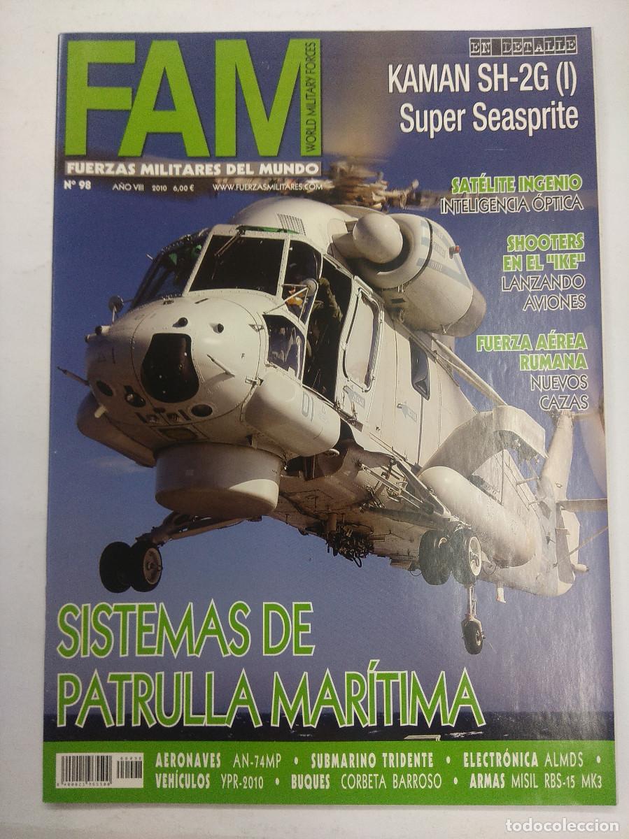 Militaria: REVISTA MILITAR FAM/FUERZAS MILITARES DEL MUNDO N&ordm;98.