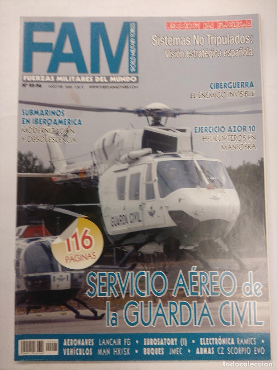 Militaria: REVISTA MILITAR FAM/FUERZAS MILITARES DEL MUNDO N&ordm;95-96.